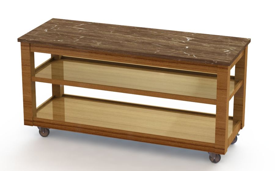 Banquet Table, Marble Look #WP-22