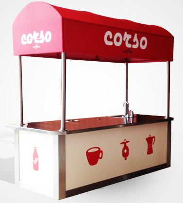 Mobile Coffee Kiosk