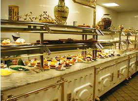 Buffet line installation