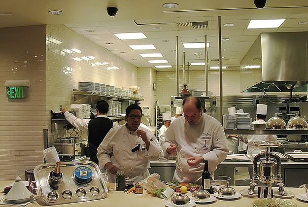 Eiffel Tower Restaurant Kitchen, Las Vegas NV