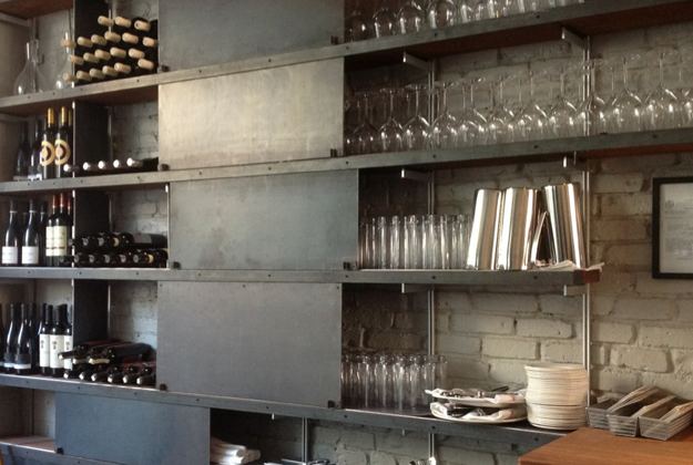 Wrought Iron Back Bar, Runner & Stone, Brooklyn NY