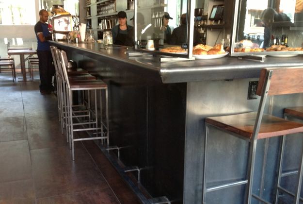 Wrought Iron Back Bar, Runner & Stone, Brooklyn NY