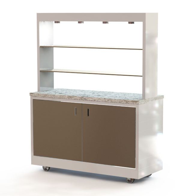 Portable Back Bar #WPB-33