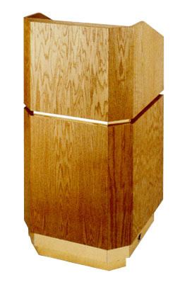 Podium with Brass Trim #PRB-10