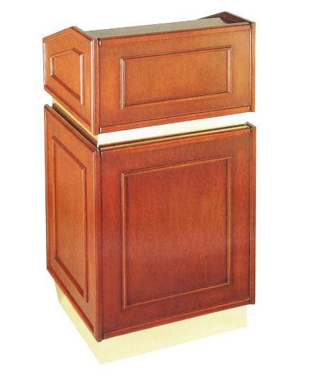 Podium with Brass Trim RPBT-10
