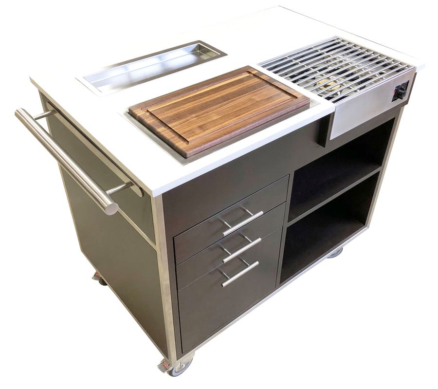 Flambé Cart