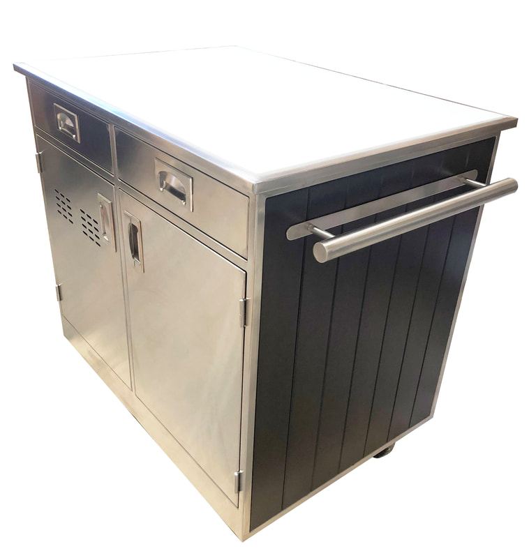 Heated Room Service Cart