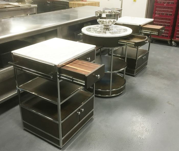 Caviar & Flambé Carts