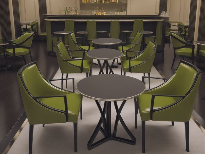SolidWorks drawing of custom dining tables